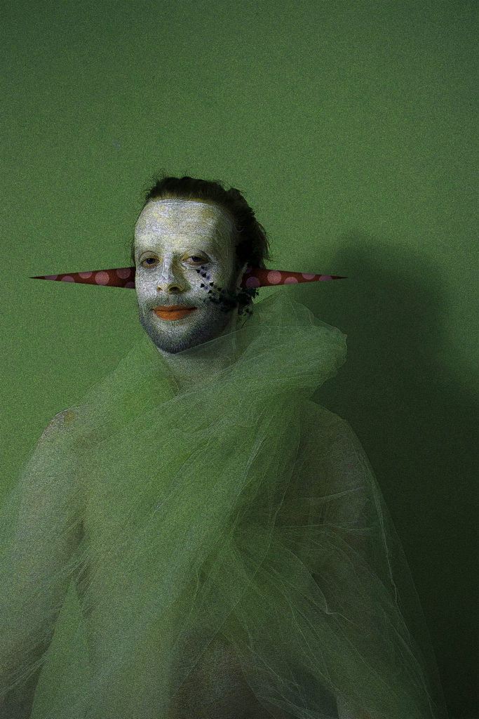 The Green Portrait, digital image, 2016