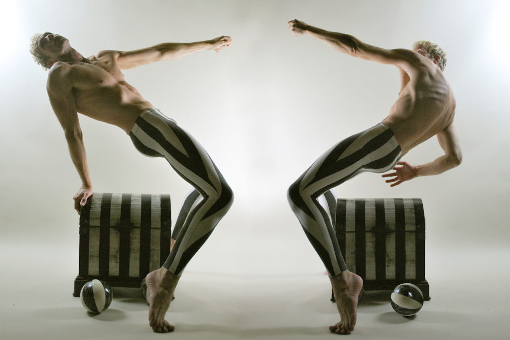 Acrobats, digital image, 2012