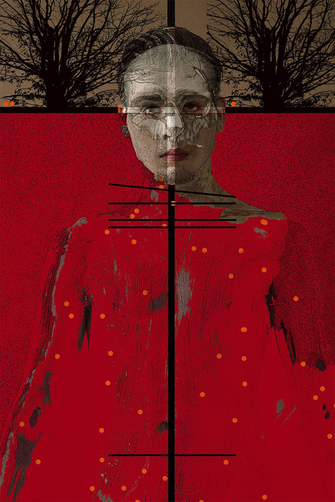 Chinese Red, digital image, 2016 [edition 1/1 sold]